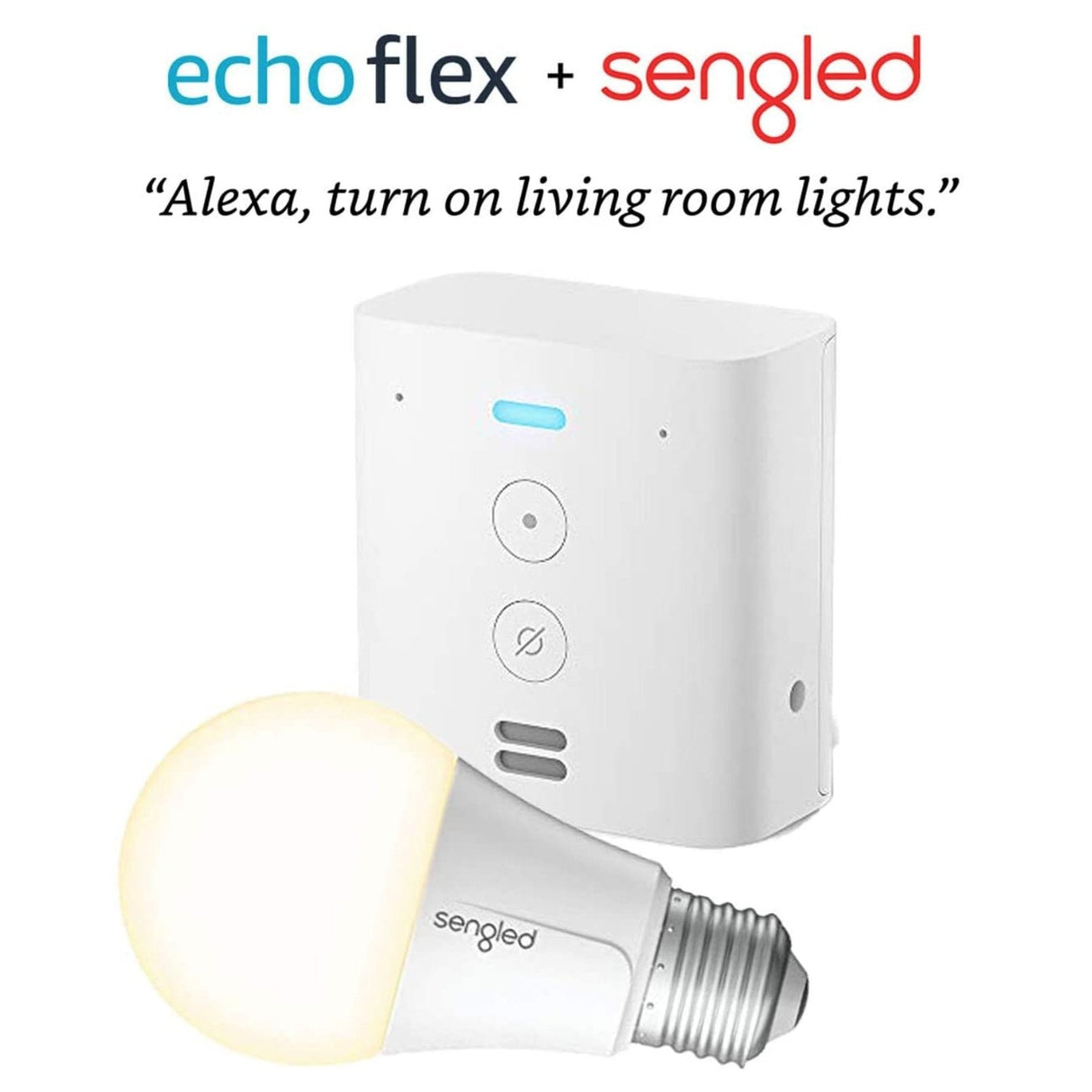 Nuevo Echo Flex - Altavoz Inteligente de pared con Alexa - TecnoMarket