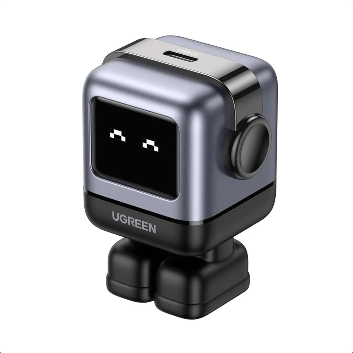 UGREEN Uno 30W Cargador Robot GaN + UGREEN Uno 100W Cable 1 Metro