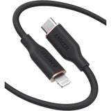 Anker Powerline III Flow Cable USB-C a Lightning para iPhone 8 al 14 Series, iPad, AirPods (Certificado MFi)