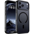 SUPFINE Case MagSafe para iPhone 17 Pro Max Protección de Grado Militar Contra Caídas, Mate Translúcido