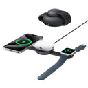 Anker MagGo Estación de Carga MagSafe (3 en 1 plegable) 15W Qi2 AirPods Watch con Adaptador y Cable para iPhone 12 al 17