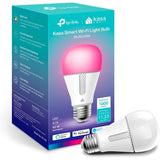 Kasa Smart Bulb foco regulable cambia de color, funciona con Alexa y Google Home, 1000 lúmenes, A19, 11W, WiFi, no requiere HUB