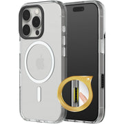 RhinoShield Clear MagSafe Funda Transparente para iPhone 16 Pro Max, Antiamarilleo, Anti-Golpes Grado Militar