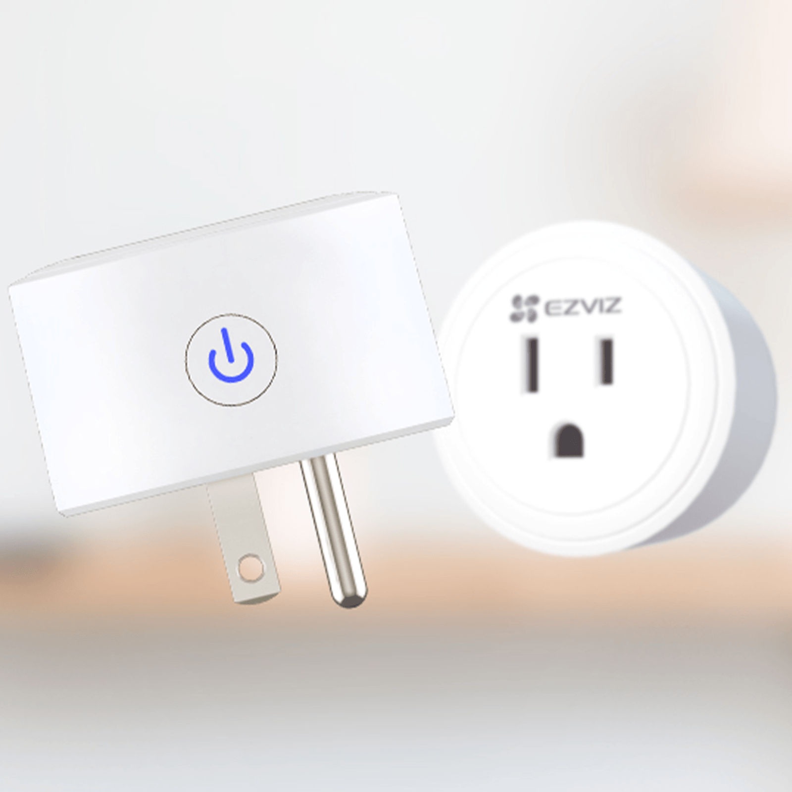 EZVIZ T30 Smart Plug Enchufe Inteligente compatible con Alexa y Google Assistant