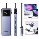 UGREEN Uno 7 en 1 HUB USB-C HDMI 4K 60Hz USB Ethernet