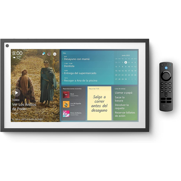 Echo Show 15 | Pantalla inteligente Full HD de 15.6 con Alexa y Fire TV  integrados | Incluye control remoto