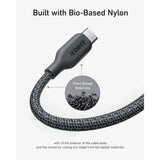 Anker 541 Cable USB-C a Lightning MFi Certificado para iPhone 3 Metros (Bio-Nylon)