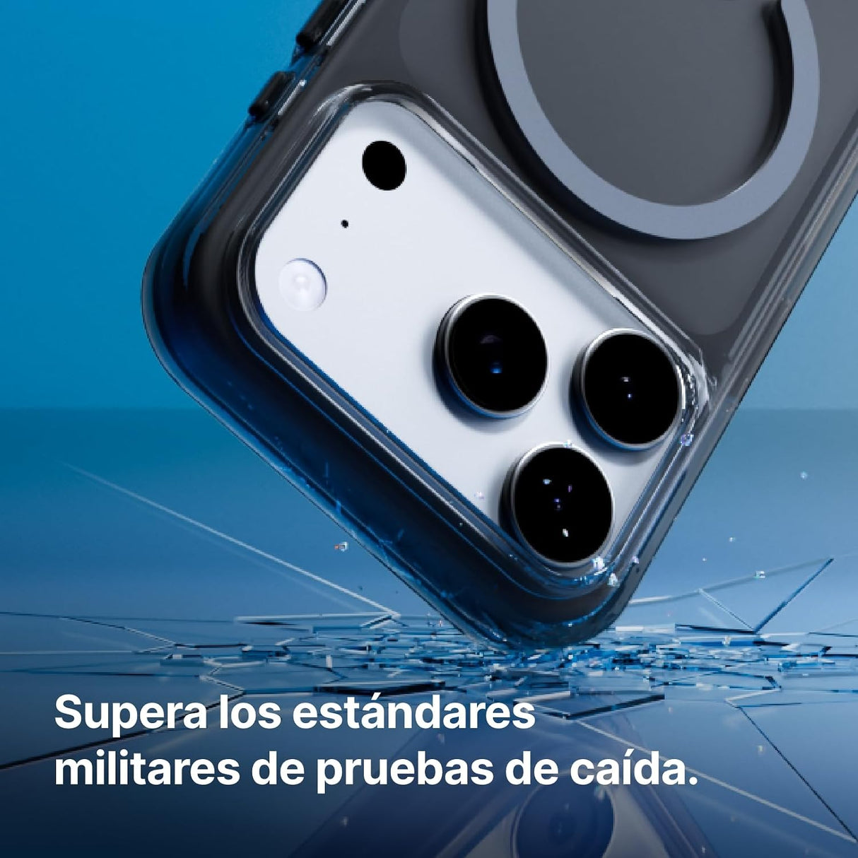 RhinoShield Clear MagSafe Funda Transparente para iPhone 17 Pro, Antiamarilleo, Anti-Golpes Grado Militar