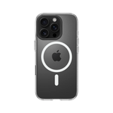 RhinoShield Clear MagSafe Funda Transparente para iPhone 16 Pro, Antiamarilleo, Anti-Golpes Grado Militar