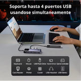 UGREEN Uno 7 en 1 HUB USB-C HDMI 4K 60Hz USB Ethernet