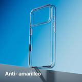 RhinoShield Clear Funda Transparente para iPhone 17, Antiamarilleo, Anti-Golpes Grado Militar