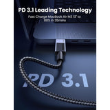 UGREEN 240W Cable USB-C a USB-C Carga Rápida 0.50 Metros