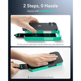 ESR Paquete de 3 Micas de Vidrio 9H+ Armorite UltraFit para iPhone 17 / iPhone 16 Pro con aplicador