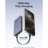 UGREEN 10000mAh 22.5W Power Bank con Pantalla Digital