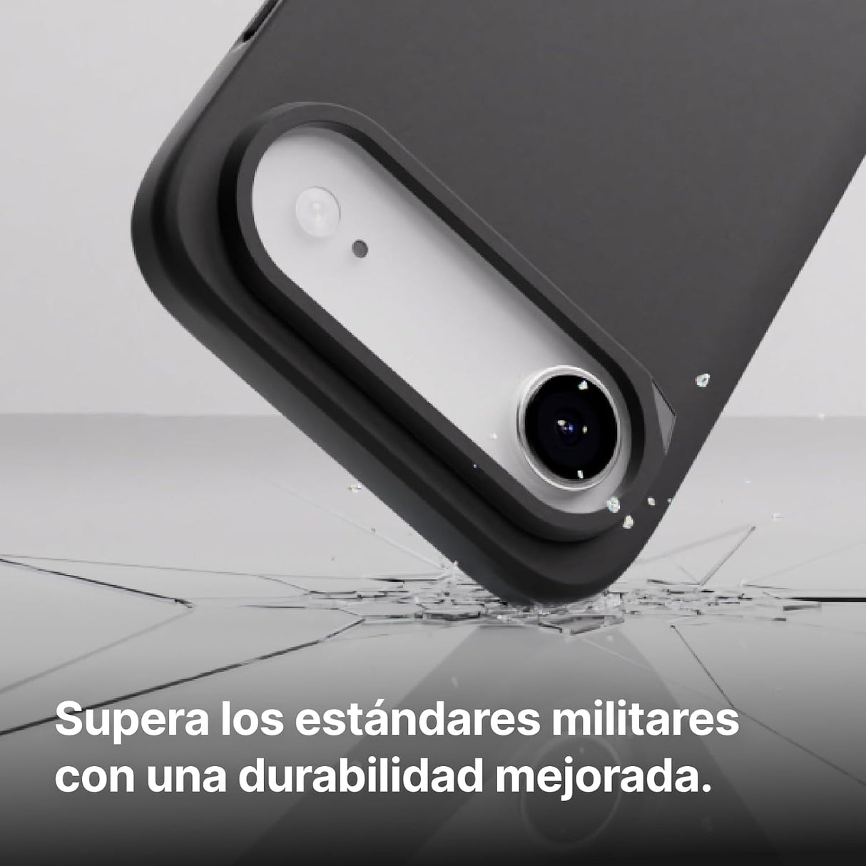 RhinoShield SolidX MagSafe Funda para iPhone 17, Protección Grado Militar Anti-Golpes