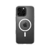 RhinoShield Clear MagSafe Funda Transparente para iPhone 16 Pro Max, Antiamarilleo, Anti-Golpes Grado Militar