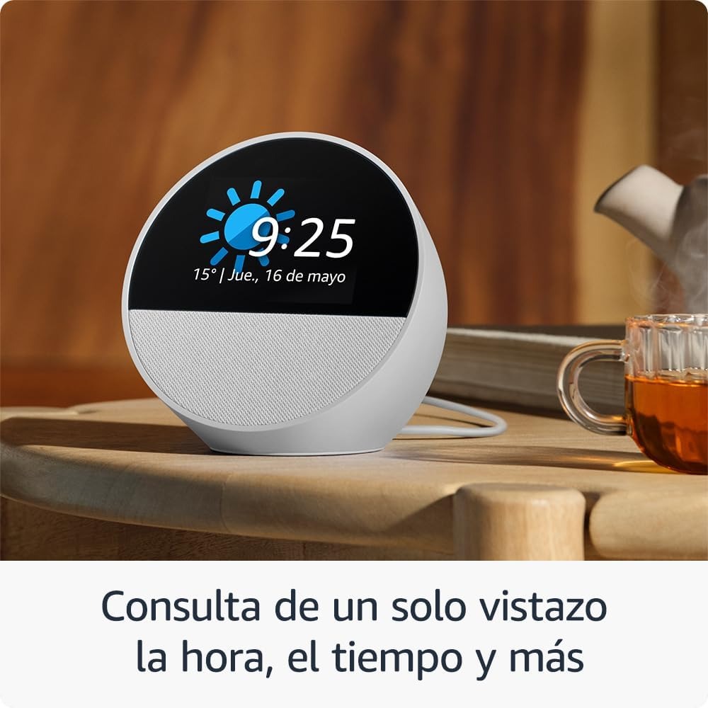 altavoz inteligente reloj amazon alexa