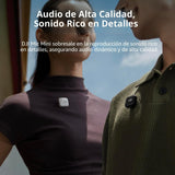DJI Mic Mini (2 TX + 1 Mobile RX) Sistema de 2 Micrófonos Inalámbricos Lavalier para iPhone 17/16/15 y Android/PC/Tablet
