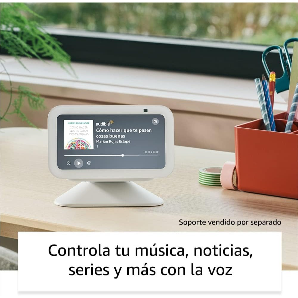 Echo Show 5 (3era generación) | Pantalla táctil inteligente con 2 veces más graves y voces más nítidas