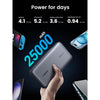 UGREEN 145W 25000mAh Power Bank Nexode 3-Puertos PD3.0, con pantalla para MacBook, Laptop, iPhone 15/14/13/12 Series, Samsung, AirPods y más