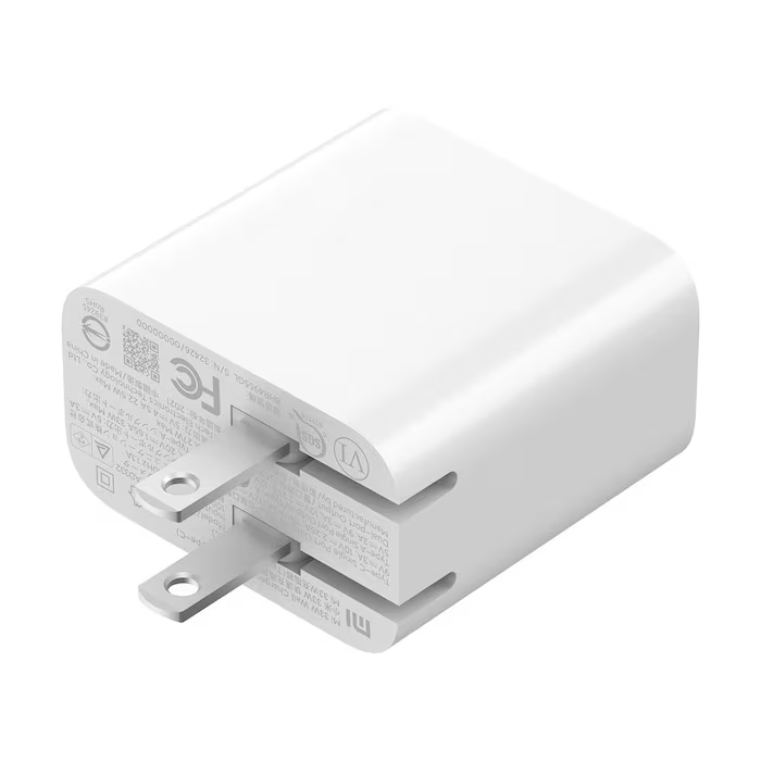 Xiaomi Mi 33W Wall Charger (Type-A+Type-C) Cargador Carga Rápida