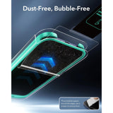 ESR Paquete de 3 Micas de Vidrio 9H+ Armorite UltraFit para iPhone 17 Pro con aplicador