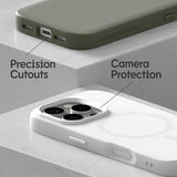 RhinoShield Funda SolidSuit MagSafe para iPhone 16 Pro Max, Protección Militar Anti-Golpes