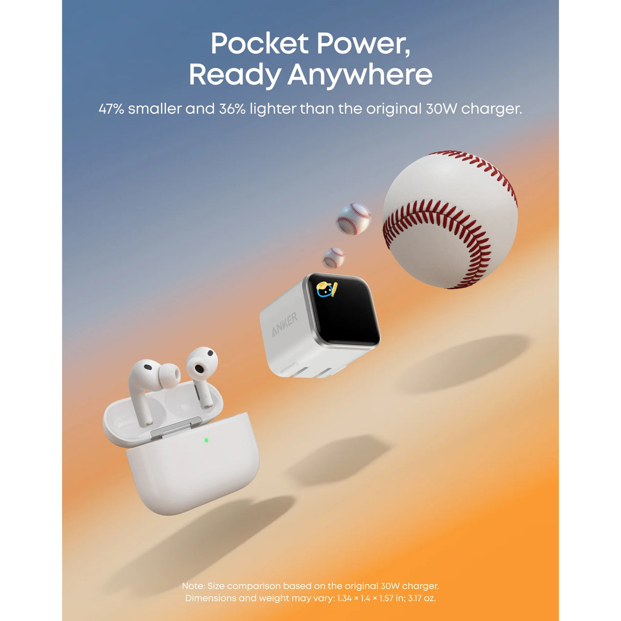 Anker Nano Cargador Inteligente 45W GaN iPhone 17/16/15 Series
