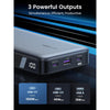UGREEN 145W 25000mAh Power Bank Nexode 3-Puertos PD3.0, con pantalla para MacBook, Laptop, iPhone 15/14/13/12 Series, Samsung, AirPods y más