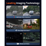 70mai 4K M800 Dash Cam de 2 Canales Frontal + Trasera STARVIS 2 IMX678 + 128GB eMMC Soporta 4G LTE