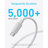 Anker 25W Cargador USB-C Plegable Carga Rápida - Pack con Cable