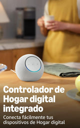 Nuevo Amazon Echo Dot Max: altavoz Alexa con sonido envolvente y controlador de Hogar digital integrado