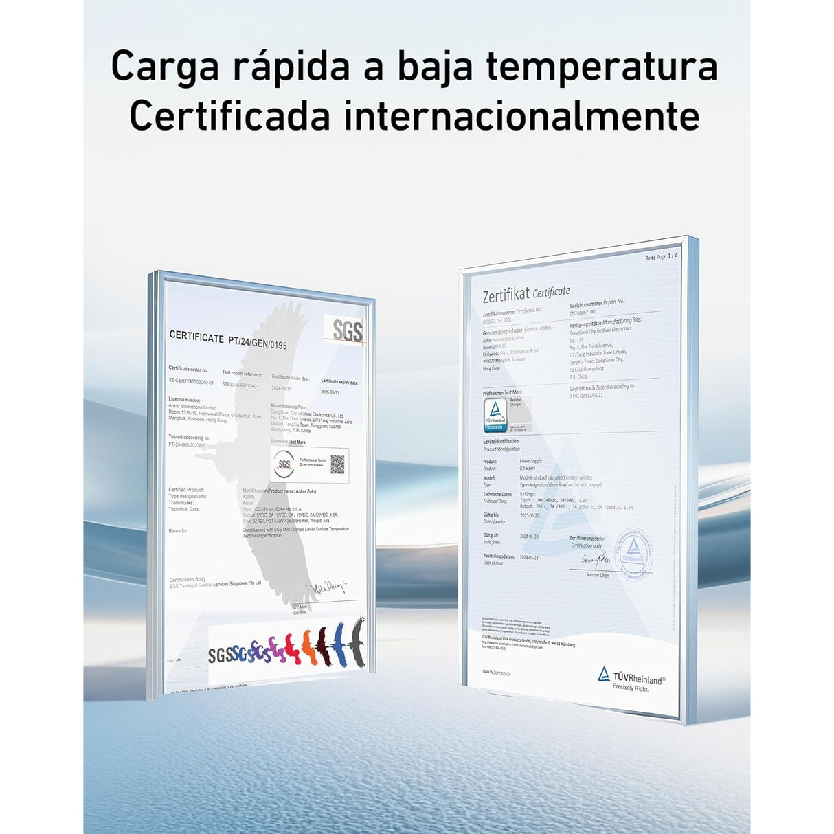 Anker Zolo Charger (20W, PD 3.0) USB-C Carga Rápida para Apple, Samsung y más