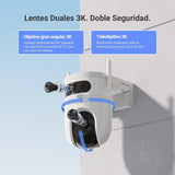 EZVIZ H9c Dual 3K Cámara Doble Lente 5MP con Paneo e Inclinación