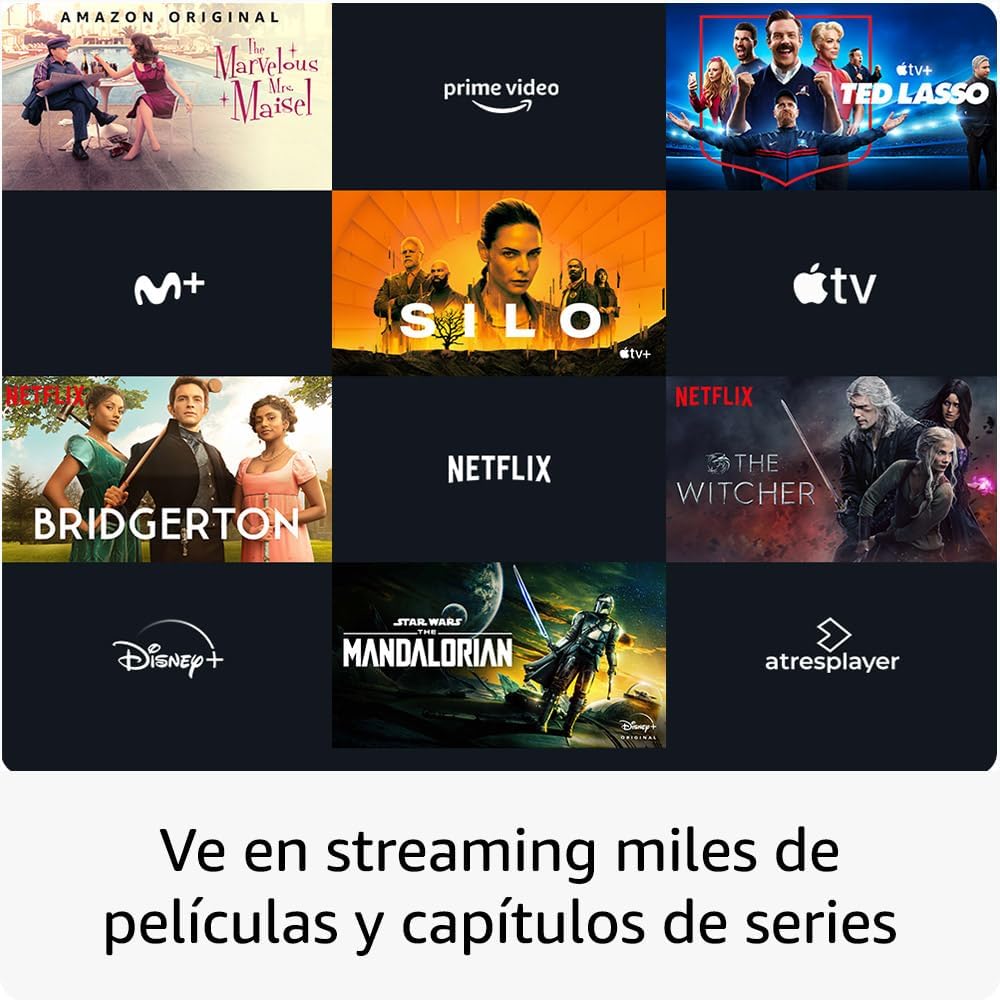 Nuevo Amazon Fire TV Stick 4K | Dispositivo de streaming compatible con Wi-Fi 6, Dolby Vision, Dolby Atmos y HDR10+