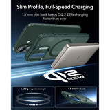 ESR iPhone 17 Classic Hybrid Case con MagSafe y Control de Cámara Protección Grado Militar Esmerilado