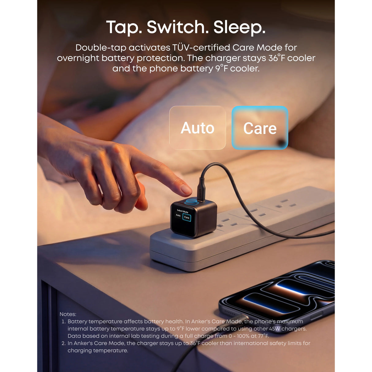 Anker Nano Cargador Inteligente 45W GaN iPhone 17/16/15 Series