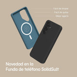 RhinoShield Funda SolidSuit MagSafe para Samsung Galaxy S25 Ultra, Protección Militar Anti-Golpes
