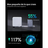 UGREEN 65W Nexode Pro 3 Puertos GaN Cargador Rápido con Cable USB-C 1.5 Metros
