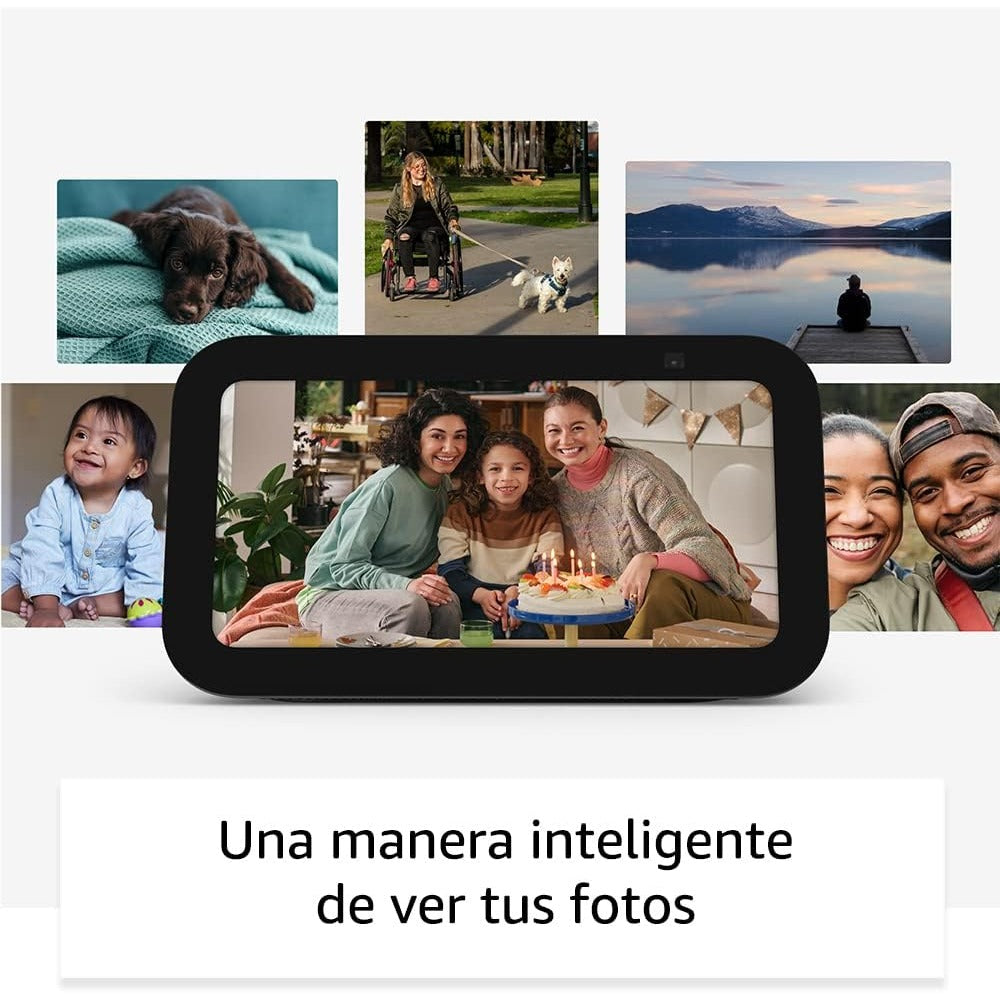 Echo Show 5 (3era generación) | Pantalla táctil inteligente con 2 veces más graves y voces más nítidas