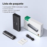2 formas de cambio: remoto y manual