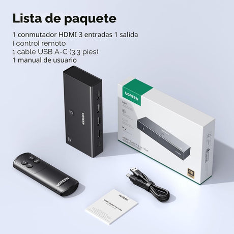 2 formas de cambio: remoto y manual