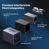 UGREEN Extensor Ethernet 10Gbps Paquete de 10 Acopladores
