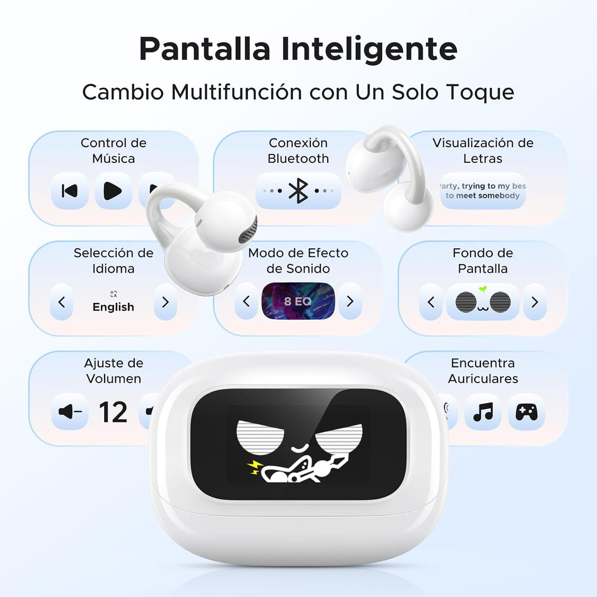 UGREEN Audífonos Bluetooth 5.4 - vista lateral (alta resolución)