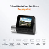 70mai Dash Cam Pro Plus+ A500S Cámara 2.7K para Carro con WiFi y GPS integrado