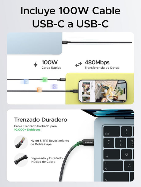 UGREEN Nexode Air 65W Cargador 75813