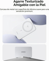 UGREEN MagFlow Air 5000mAh Power Bank MagSafe Qi2 15W Ultra Delgada para iPhone 18/17/16/15/14 Series