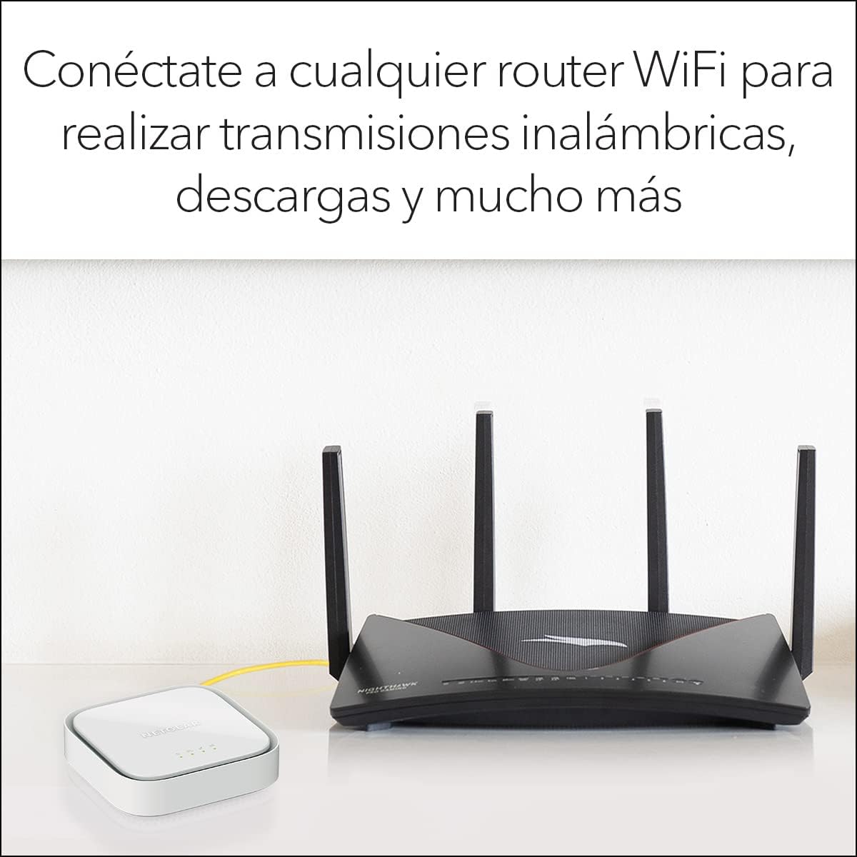 Netgear LM1200 Módem 4G LTE de Respaldo para Internet Failover Ethernet Gigabit
