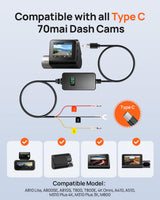 70mai Kit de Cableado Fijo Ajustable UP06