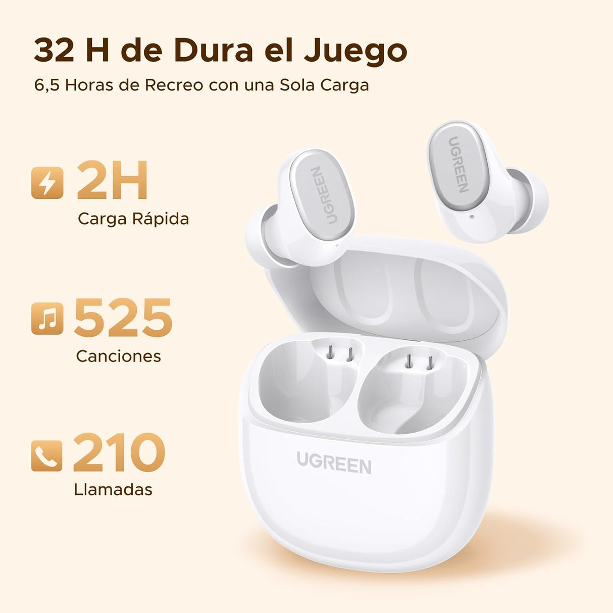 UGREEN Audífonos In Ear WS220 - vista 6